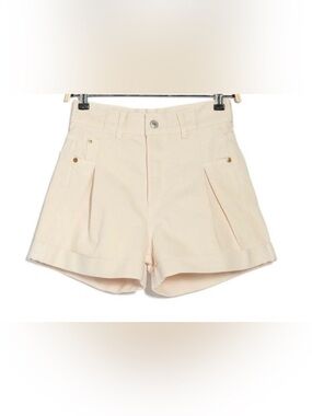Re/Done 70s High Waisted Pleated Zoot Short 30